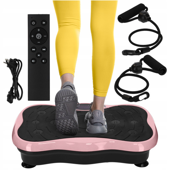 Купити Вібраційна платформа  4FIZJO Ultra+ Black/Pink у Києві - фото №1